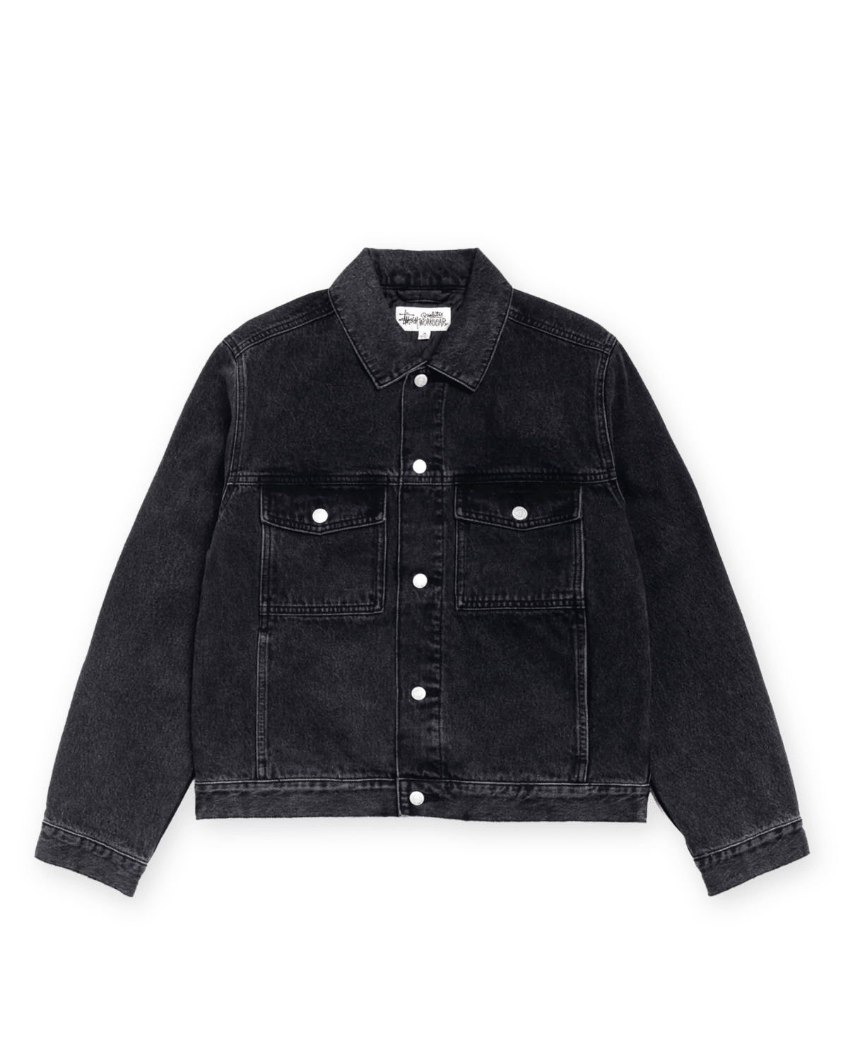 Lined Denim Trucker Vintage Black - LIKELIHOOD