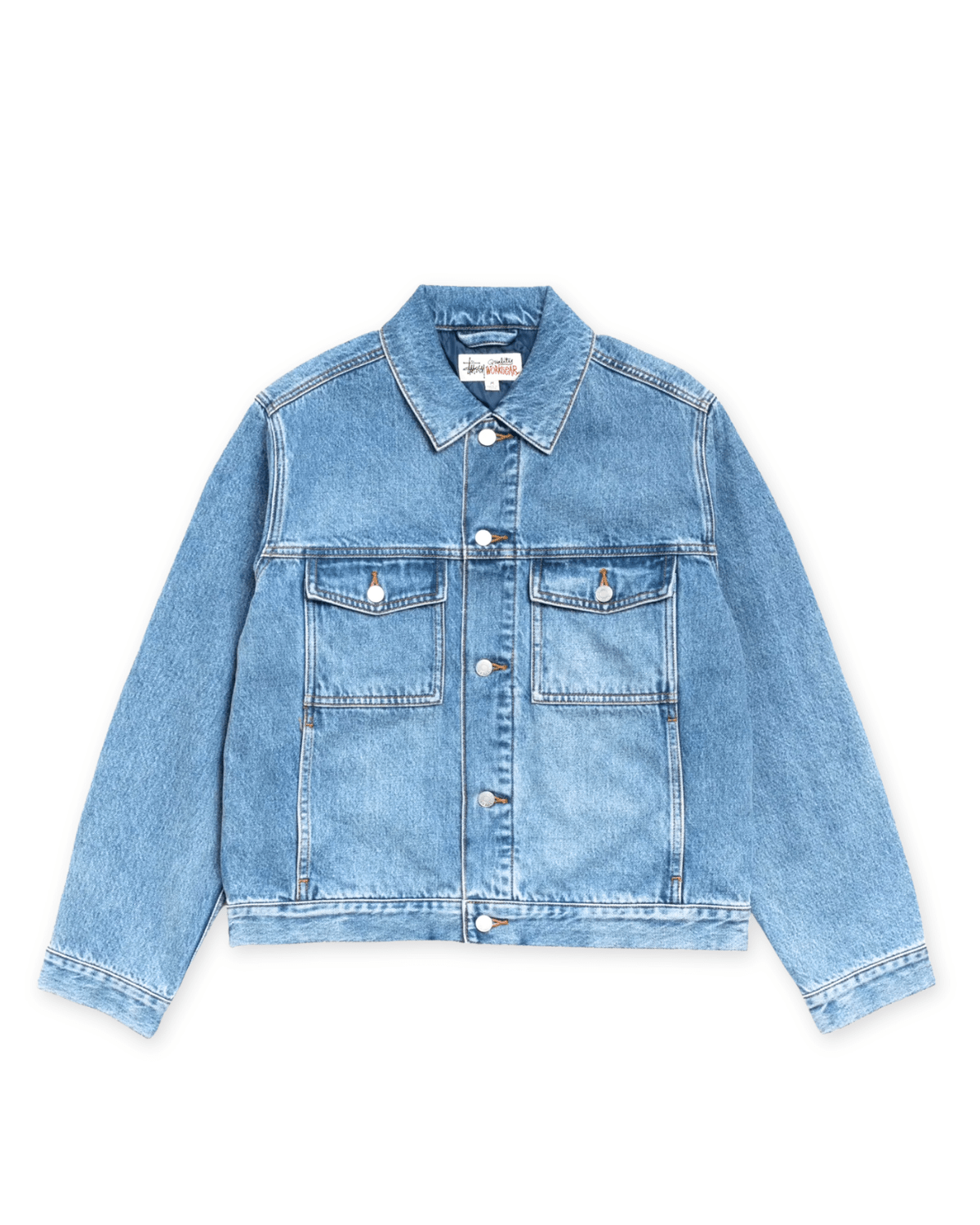 Lined Denim Trucker Washed Blue - LIKELIHOOD