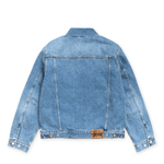 Lined Denim Trucker Washed Blue - LIKELIHOOD