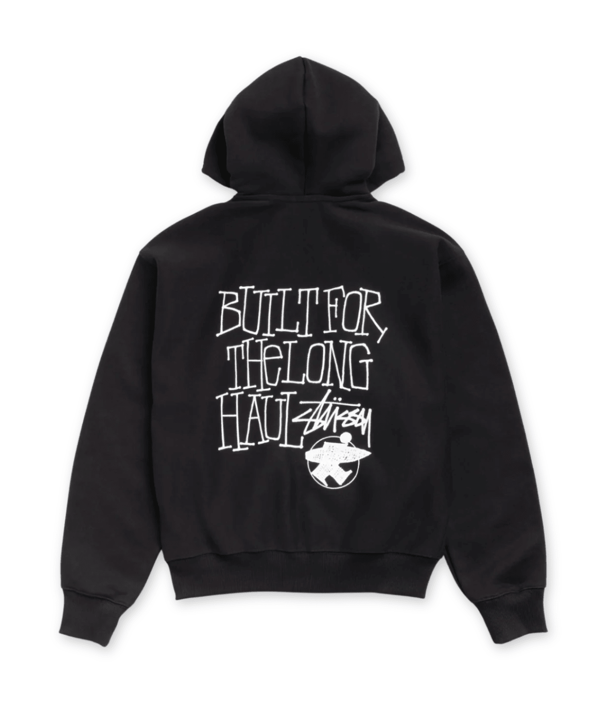 Long Haul Zip Hoodie Black - LIKELIHOOD
