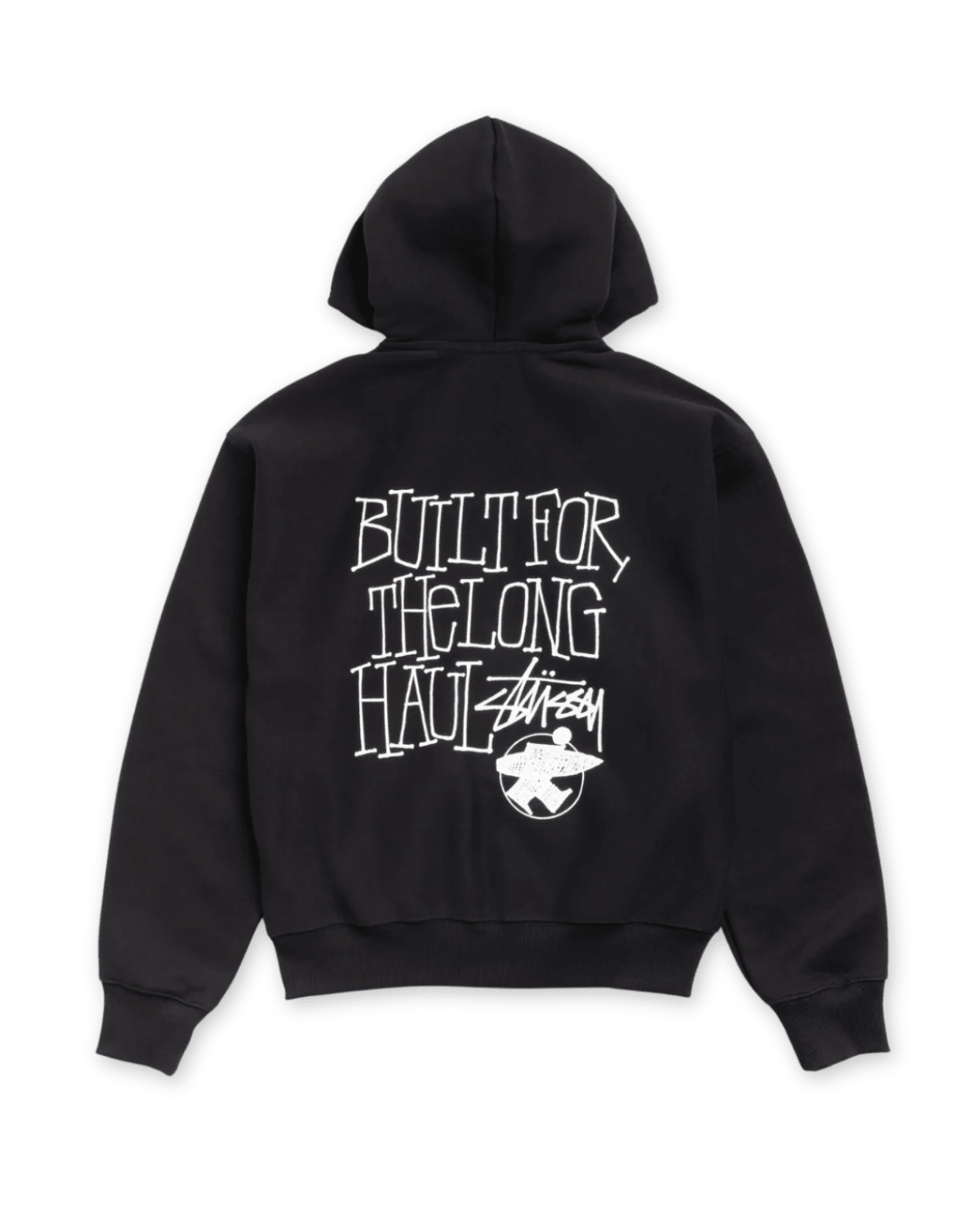 Long Haul Zip Hoodie Black - LIKELIHOOD