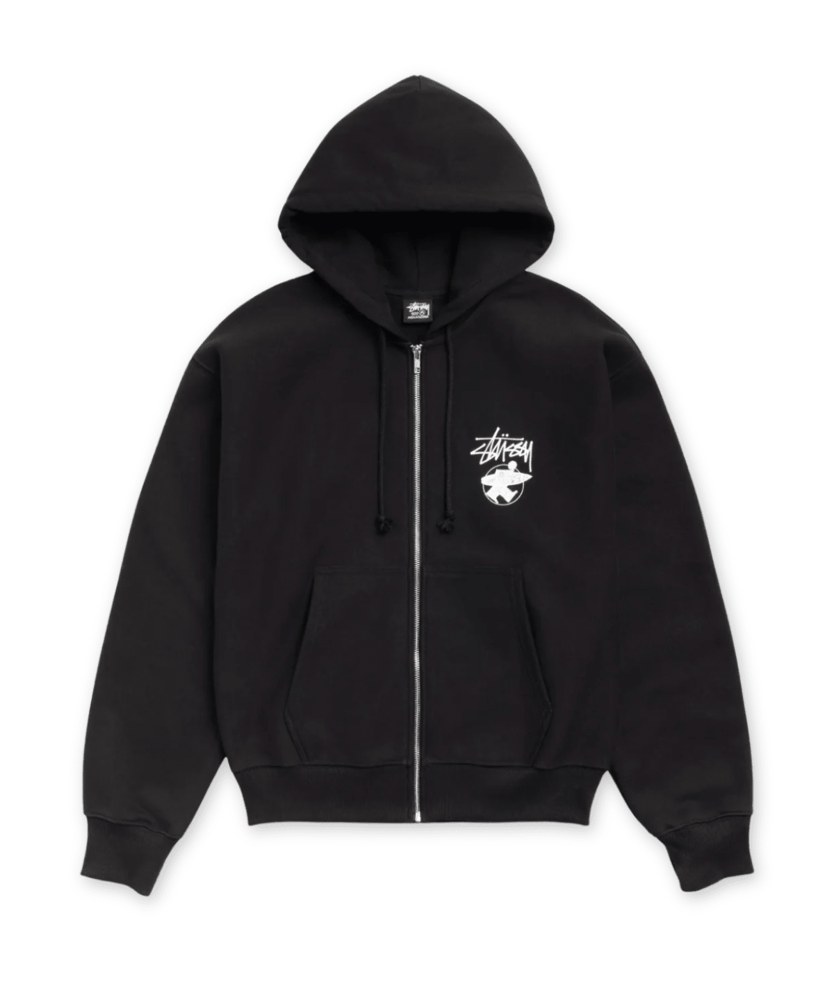 Long Haul Zip Hoodie Black - LIKELIHOOD