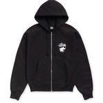 Long Haul Zip Hoodie Black - LIKELIHOOD