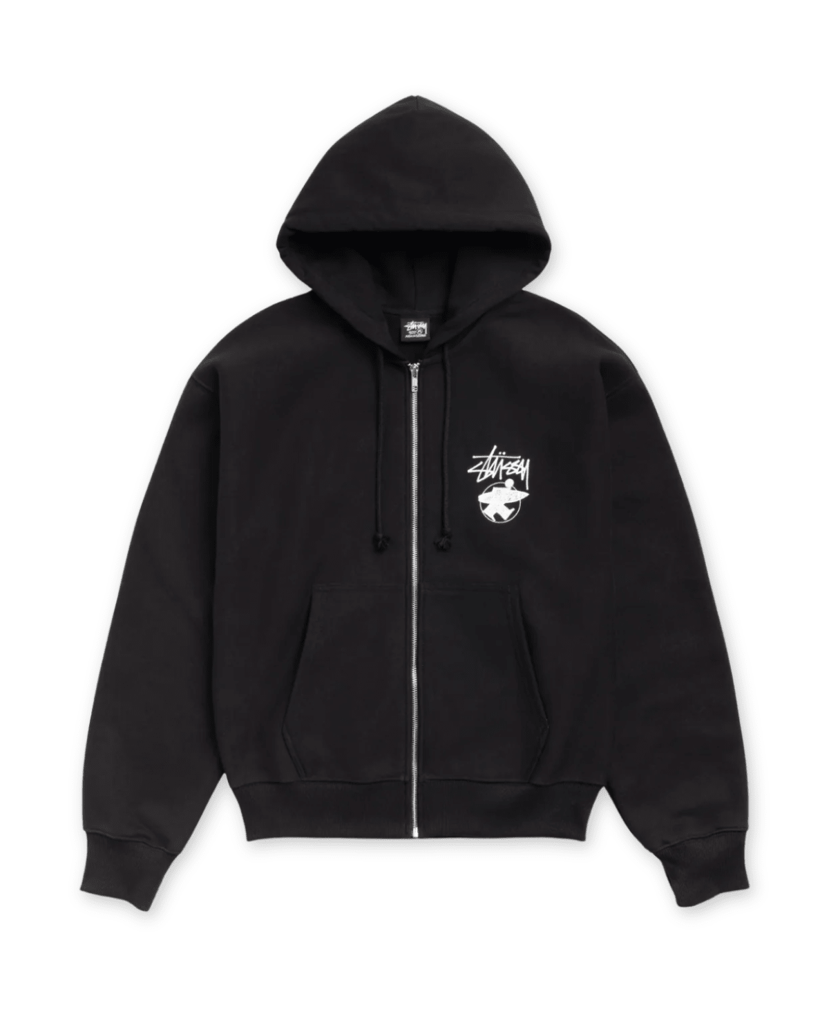 Long Haul Zip Hoodie Black - LIKELIHOOD