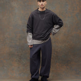 D7 Studio Long Sleeve Tee Steel