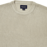 Loose Gauge Knit Crew Dusty Ivory - LIKELIHOOD