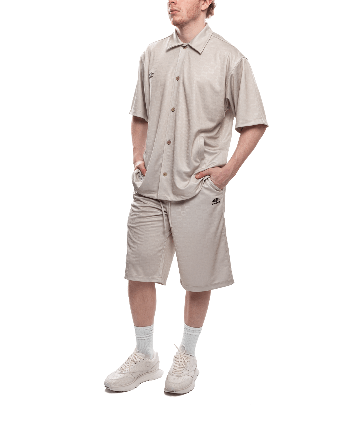 Loose Shorts Jacquard Tidal Foam - LIKELIHOOD