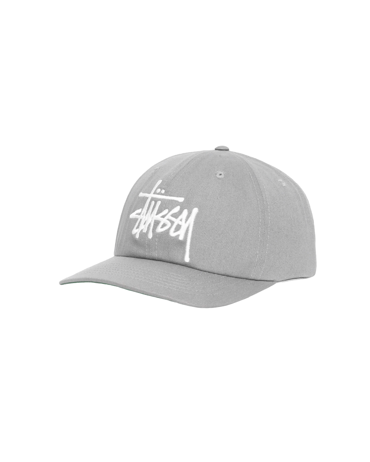 Big Basic Vintage Cap Steel Grey