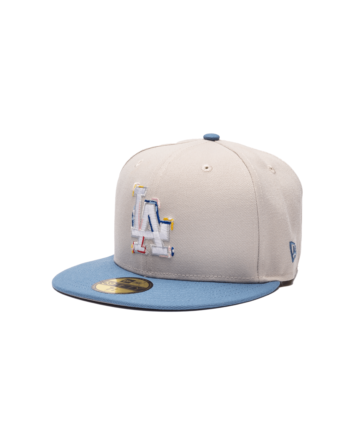 Los Angeles Dodgers Color Brush Fitted Hat - LIKELIHOOD