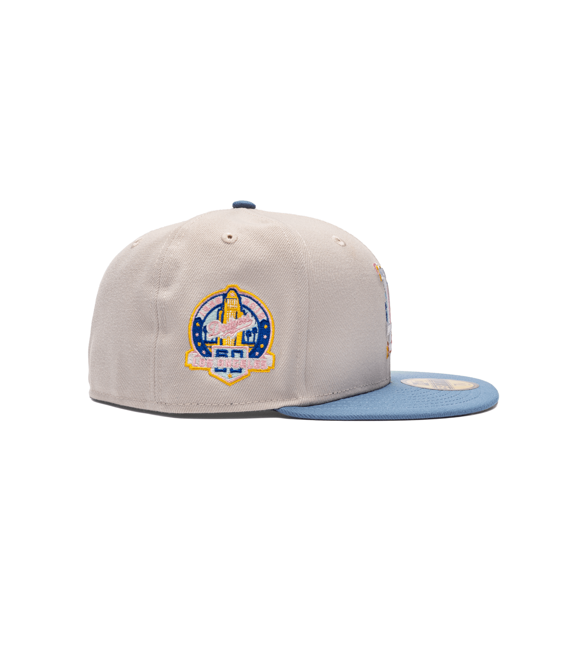 Los Angeles Dodgers Color Brush Fitted Hat - LIKELIHOOD