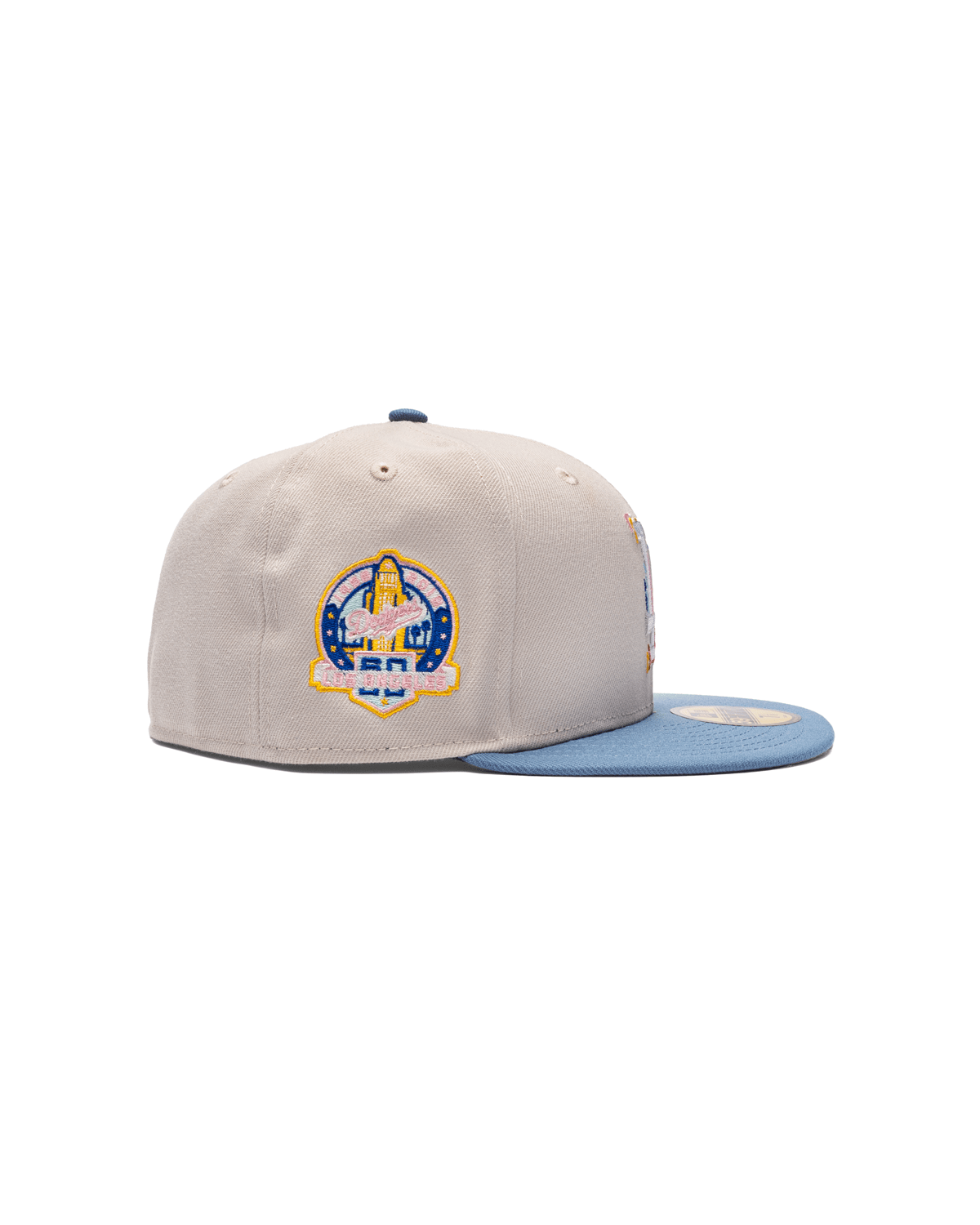 Los Angeles Dodgers Color Brush Fitted Hat - LIKELIHOOD