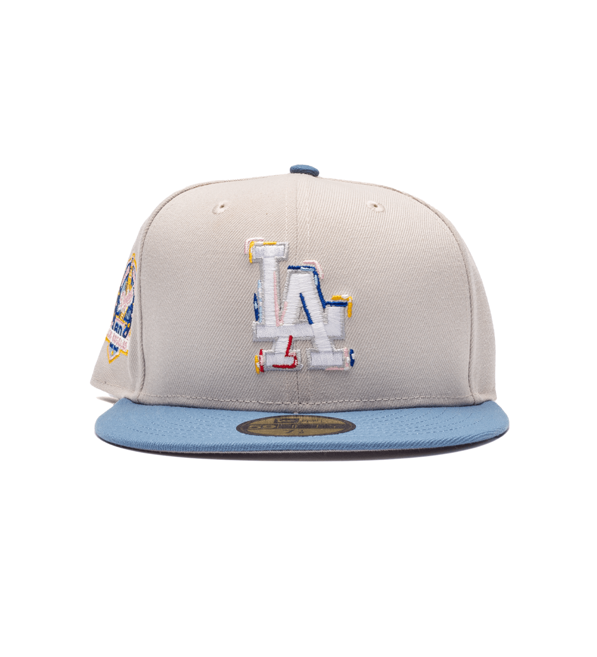 Los Angeles Dodgers Color Brush Fitted Hat - LIKELIHOOD