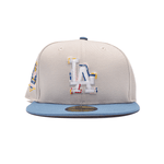 Los Angeles Dodgers Color Brush Fitted Hat - LIKELIHOOD