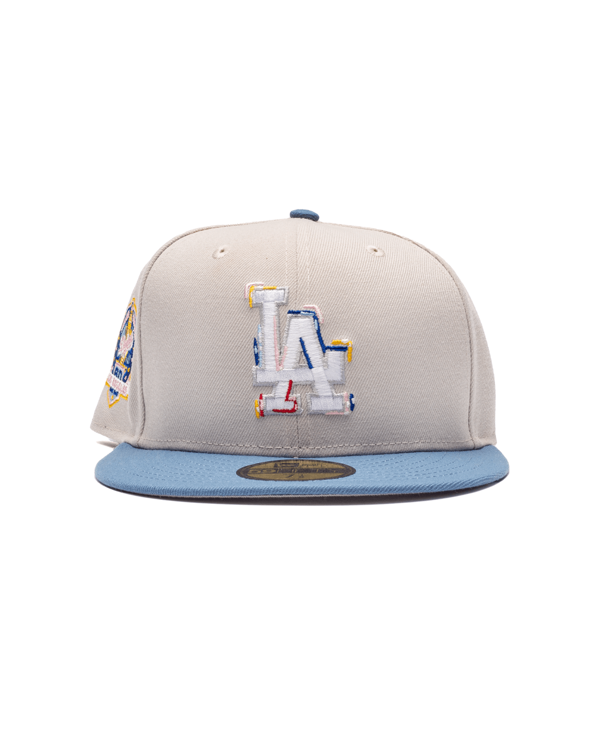 Los Angeles Dodgers Color Brush Fitted Hat - LIKELIHOOD