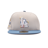Los Angeles Dodgers Color Brush Fitted Hat - LIKELIHOOD
