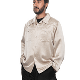 L/S Cowboy One - Up Shirt Beige - LIKELIHOOD