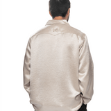 L/S Cowboy One - Up Shirt Beige - LIKELIHOOD