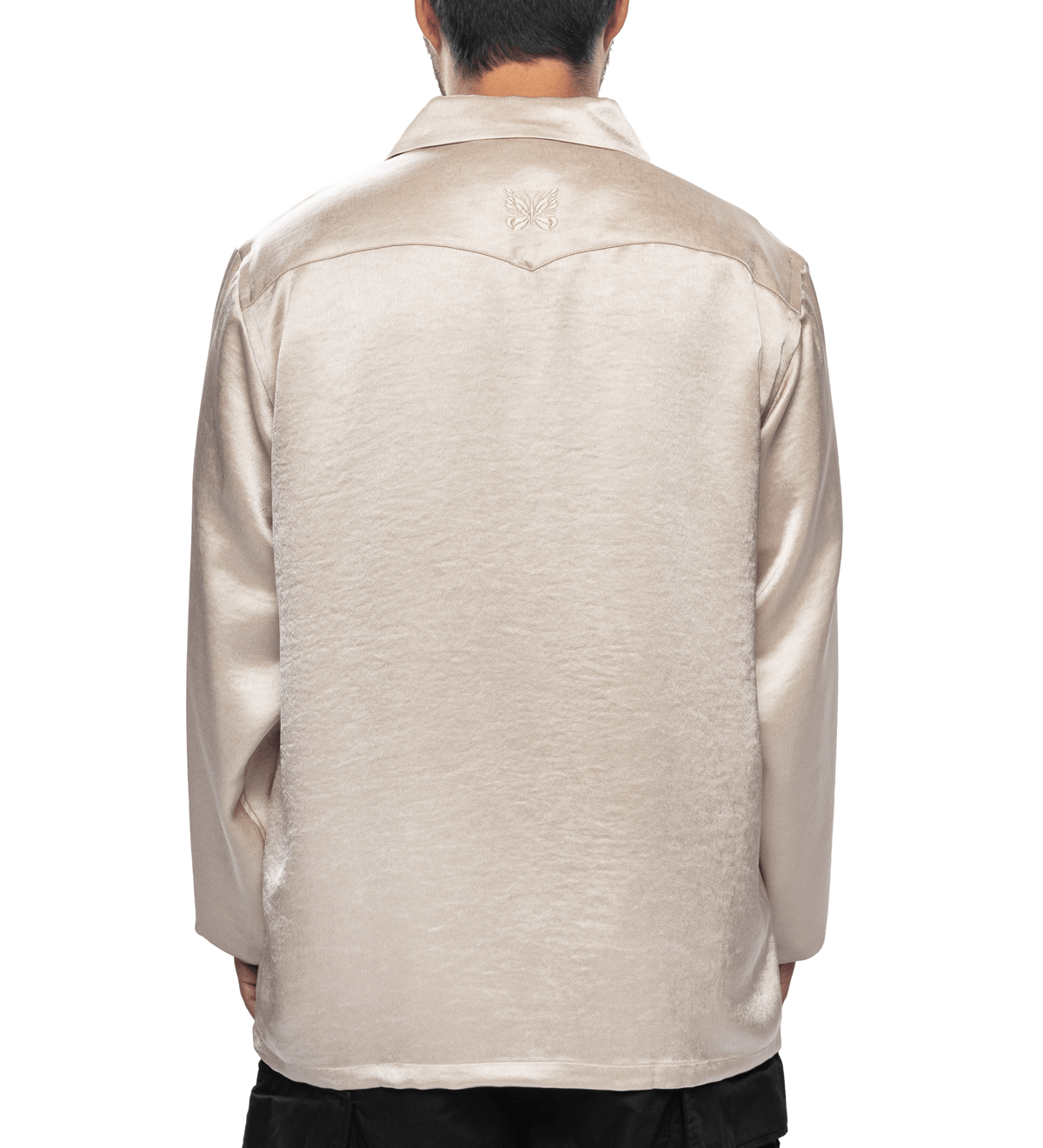L/S Cowboy One - Up Shirt Beige - LIKELIHOOD