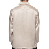 L/S Cowboy One - Up Shirt Beige - LIKELIHOOD