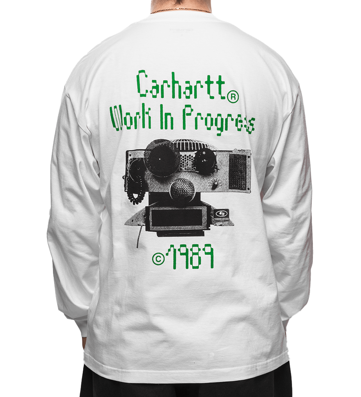 L/S Soundface T-Shirt White - LIKELIHOOD