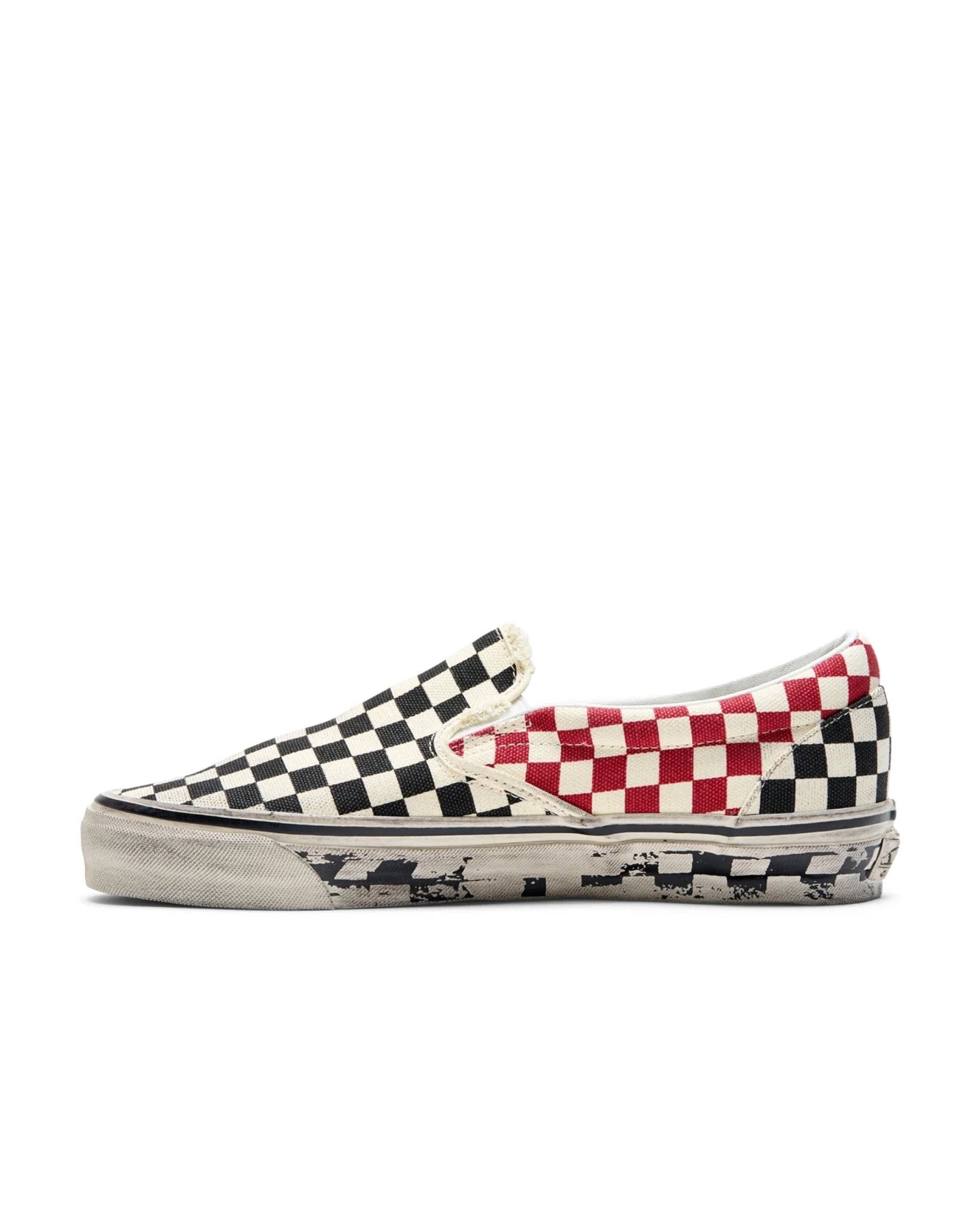 LX Classic Slip-On 98 A.O.D. Black/Check - LIKELIHOOD