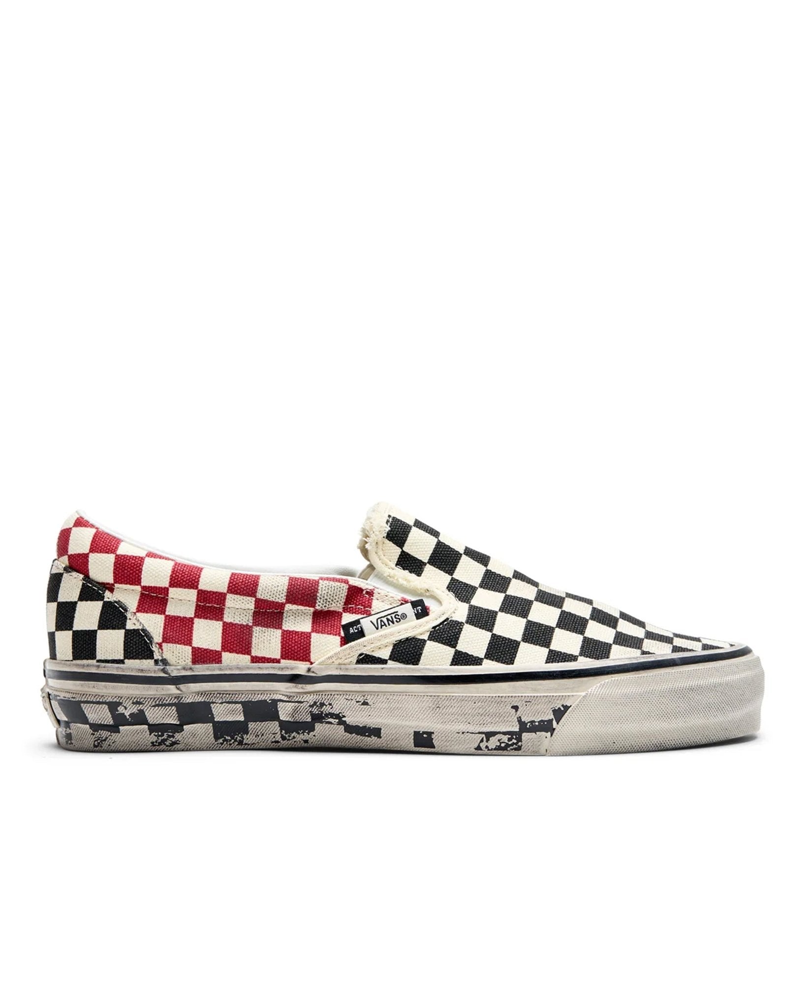 LX Classic Slip-On 98 A.O.D. Black/Check - LIKELIHOOD