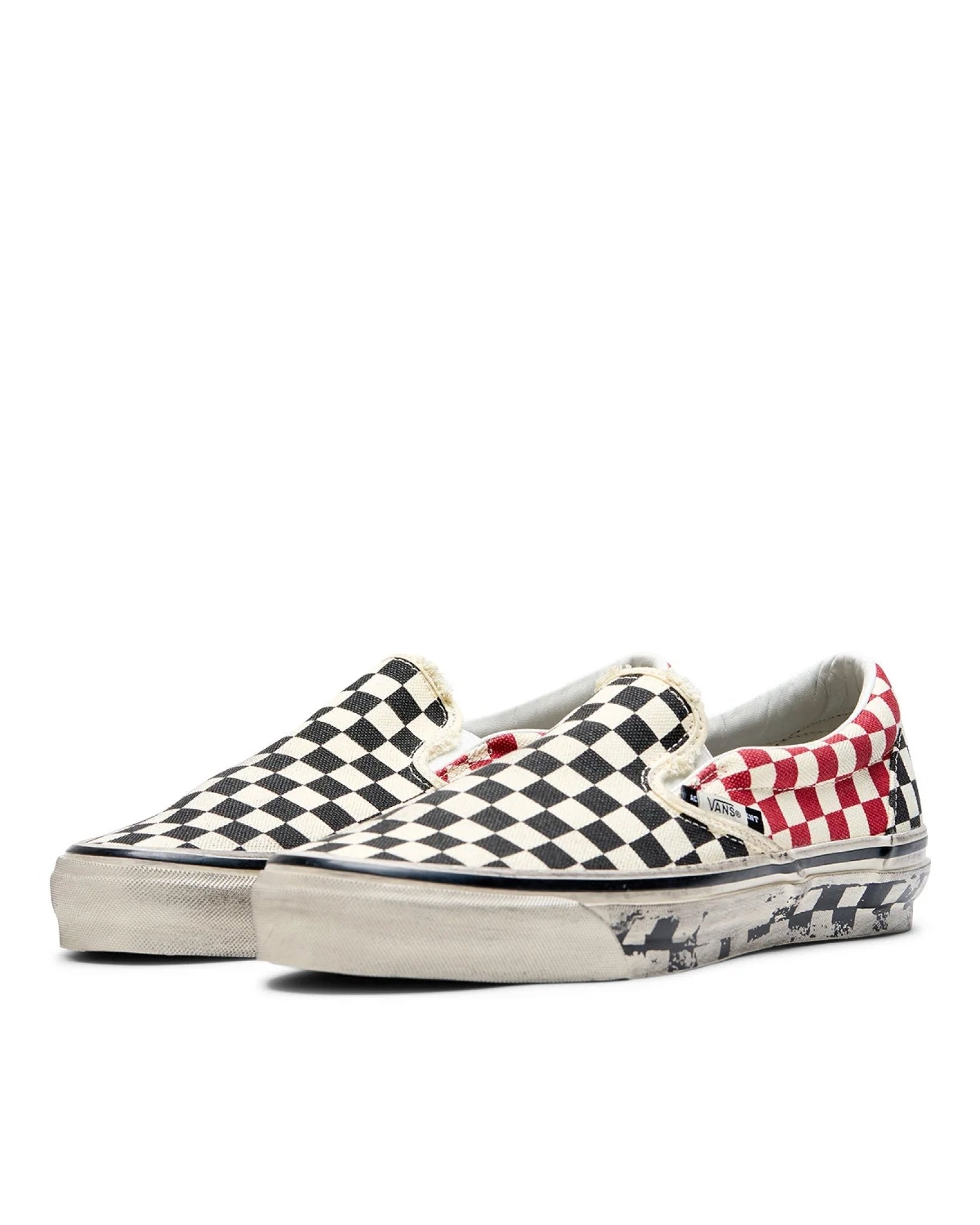 LX Classic Slip-On 98 A.O.D. Black/Check - LIKELIHOOD