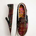LX Classic Slip-On 98 Harris Tweed Red/Multi - LIKELIHOOD