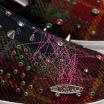 LX Classic Slip-On 98 Harris Tweed Red/Multi - LIKELIHOOD