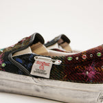 LX Classic Slip-On 98 Harris Tweed Red/Multi - LIKELIHOOD
