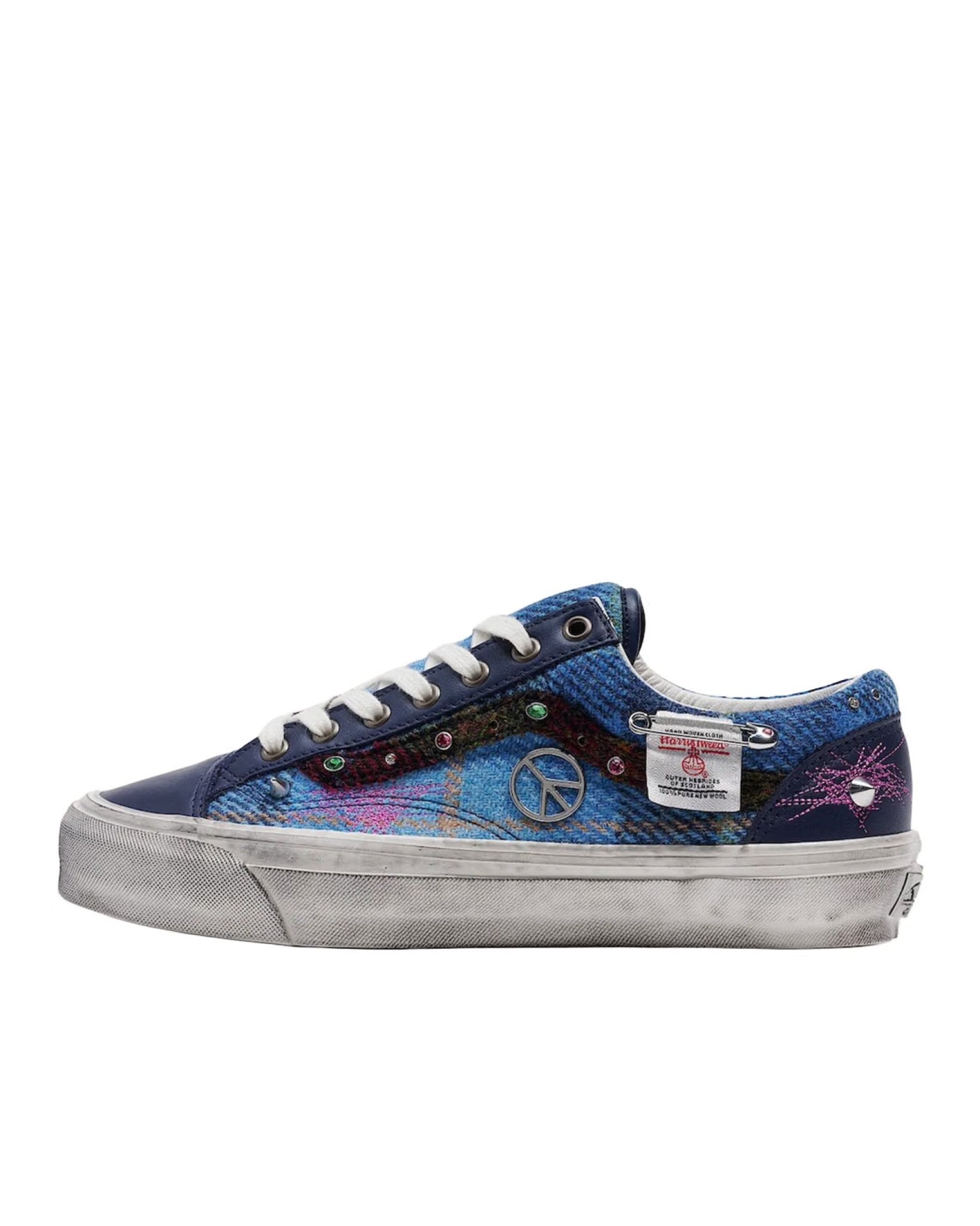 LX Old Skool 36 Harris Tweed Navy/Multi - LIKELIHOOD