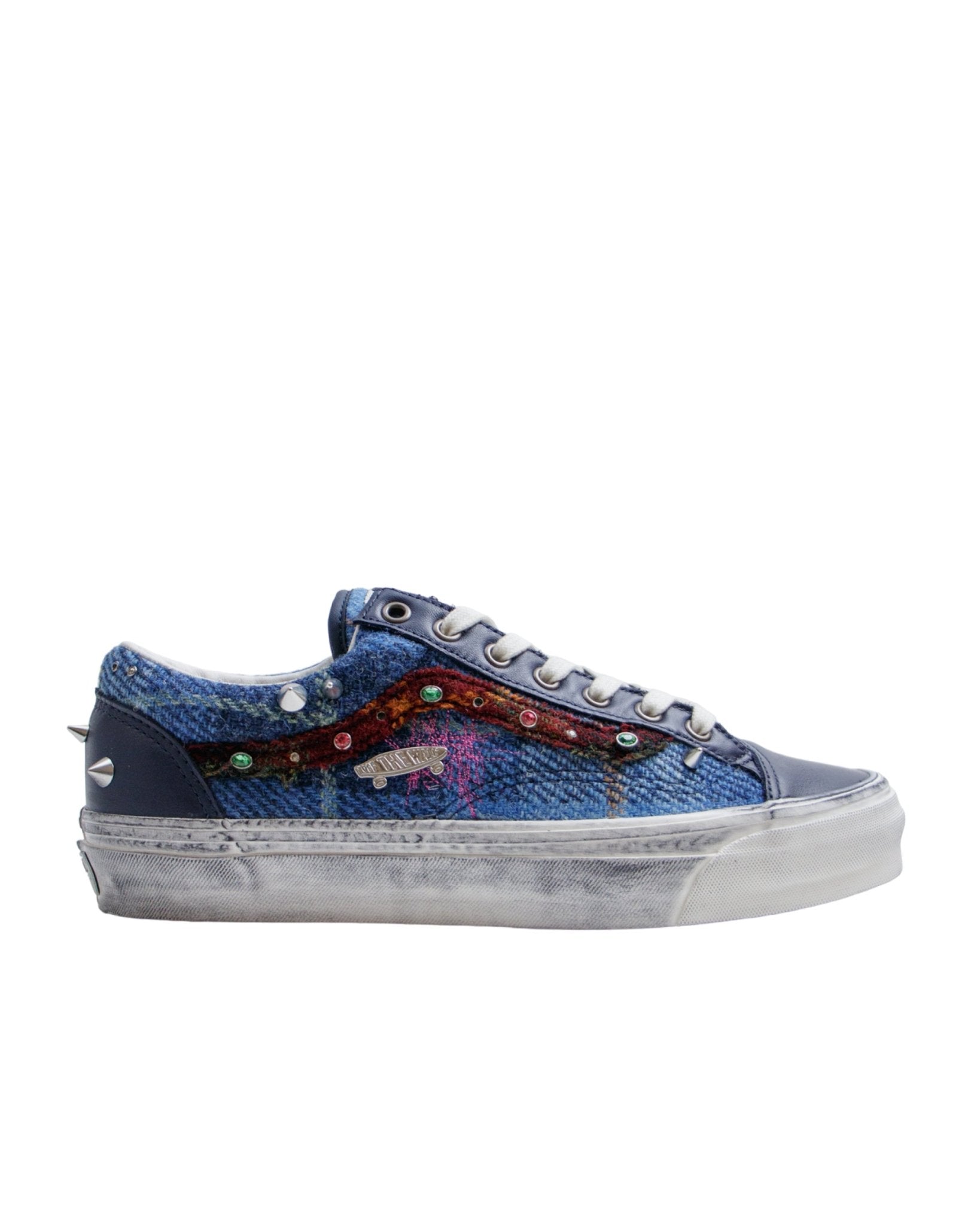LX Old Skool 36 Harris Tweed Navy/Multi - LIKELIHOOD