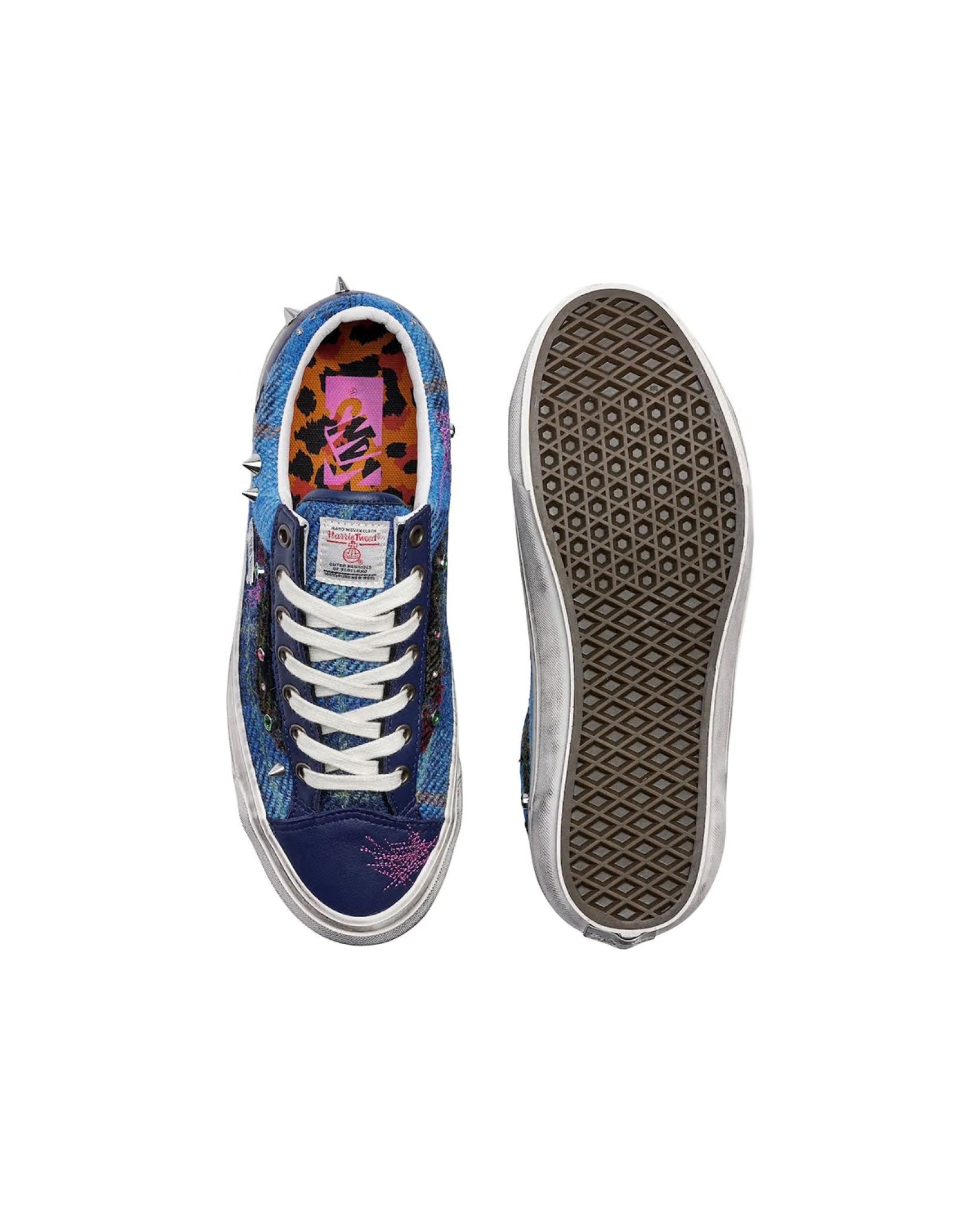 LX Old Skool 36 Harris Tweed Navy/Multi - LIKELIHOOD