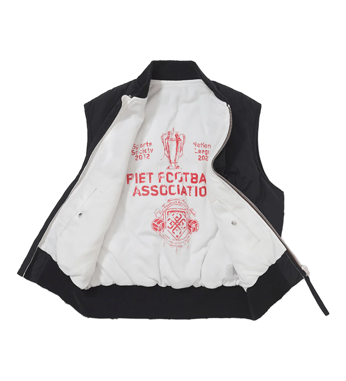 MA - 1 Distressed Vest Black - LIKELIHOOD