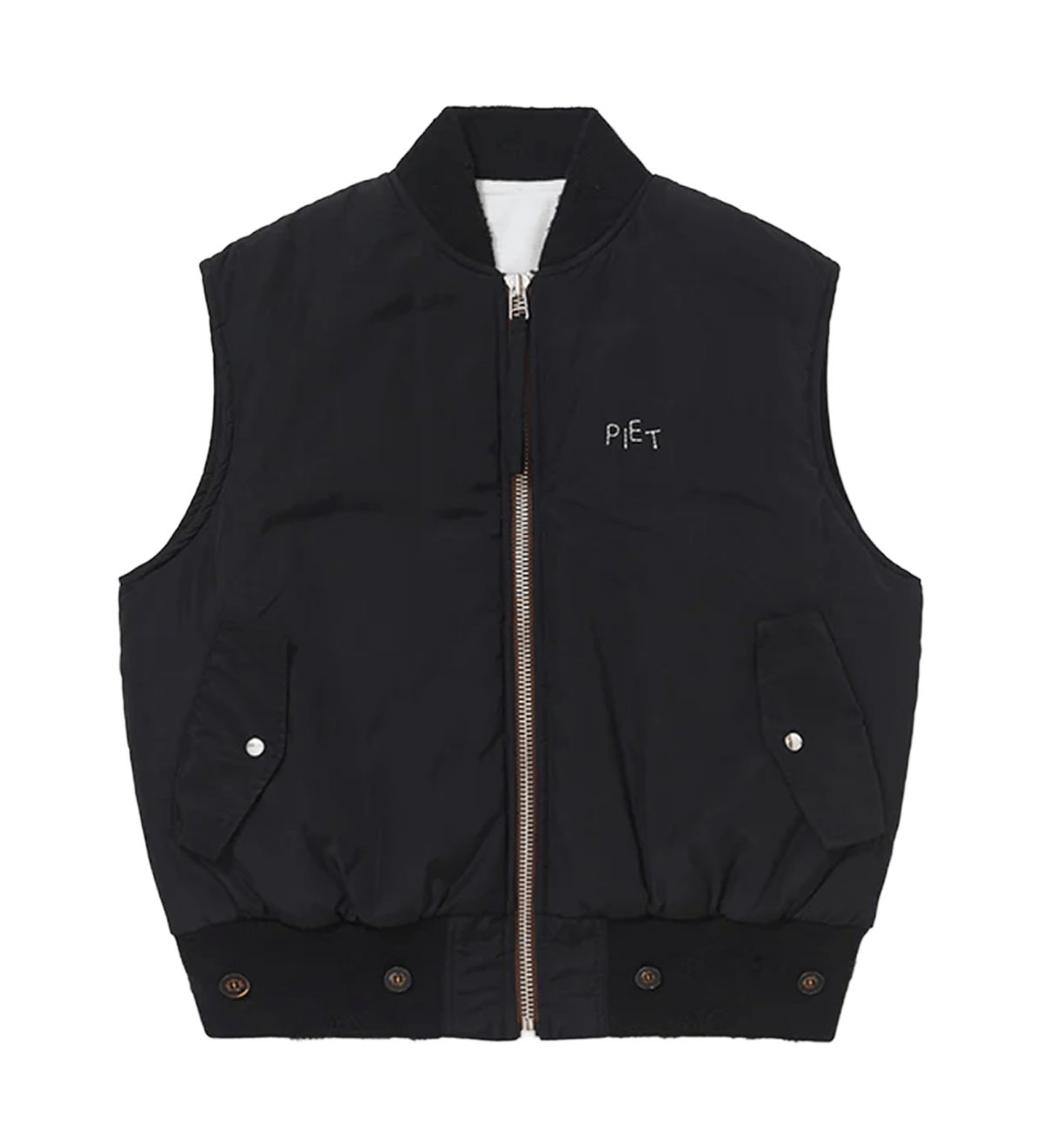 MA - 1 Distressed Vest Black - LIKELIHOOD