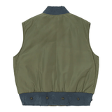 MA - 1 Distressed Vest Green - LIKELIHOOD