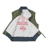 MA - 1 Distressed Vest Green - LIKELIHOOD