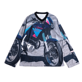 Marsielle Moto Jersey Multi - LIKELIHOOD