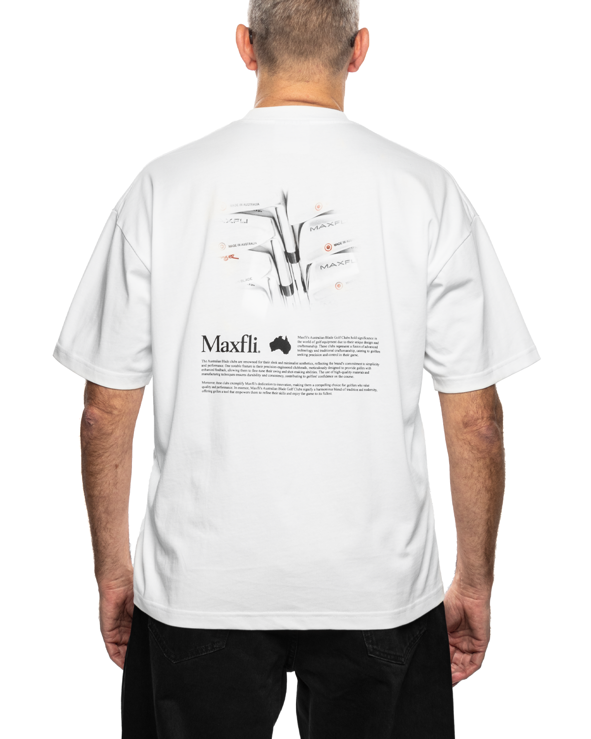 Maxfli x Aussie Blades T-Shirt White