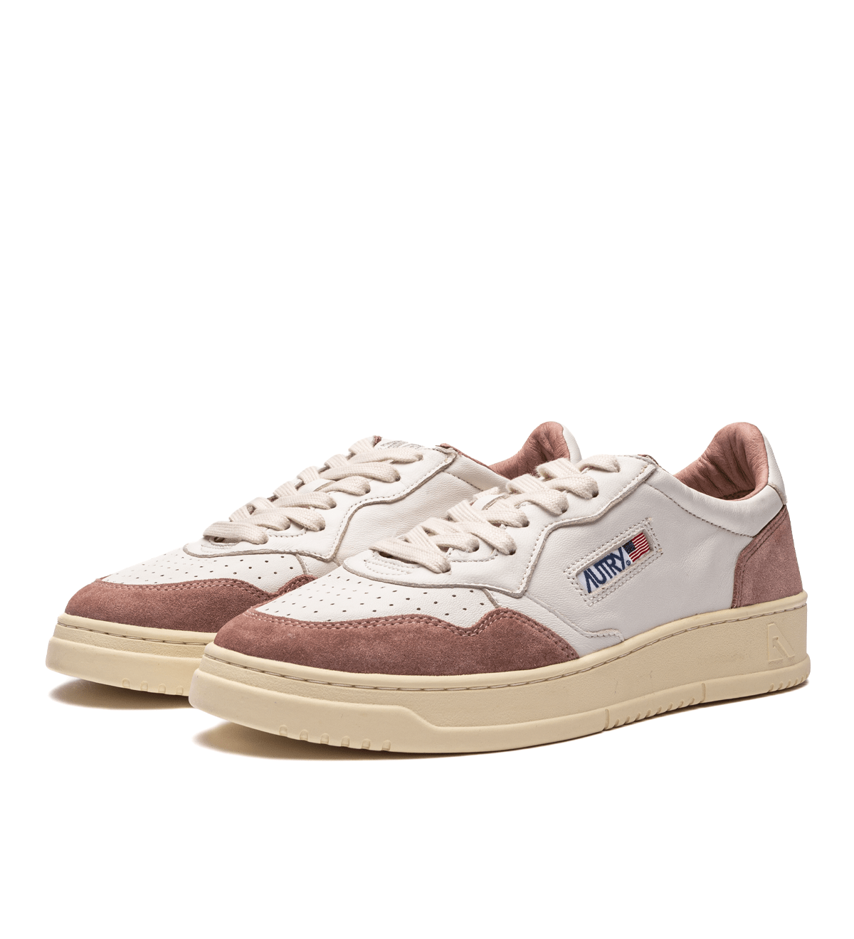 Medalist Goat Suede White/Nude - LIKELIHOOD