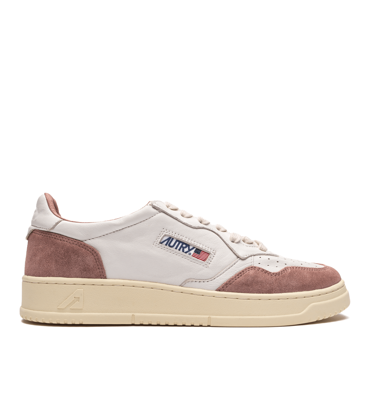 Medalist Goat Suede White/Nude - LIKELIHOOD