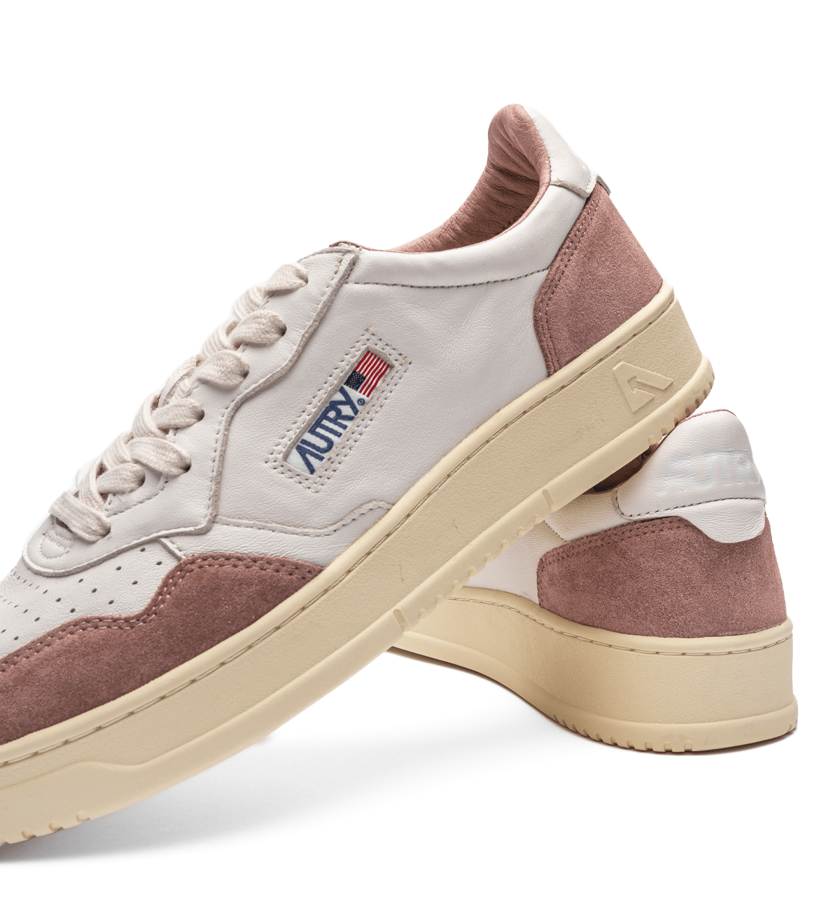 Medalist Goat Suede White/Nude - LIKELIHOOD