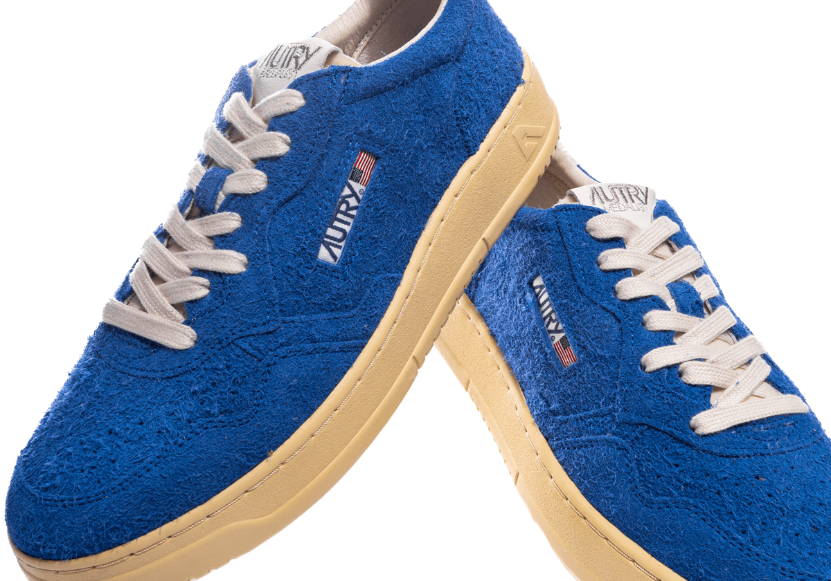Medalist Low Hair/Suede Bluette - LIKELIHOOD