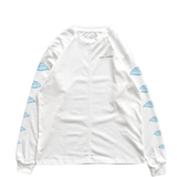 Meditation LS Tee White - LIKELIHOOD