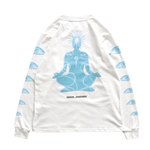 Meditation LS Tee White - LIKELIHOOD