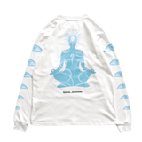 Meditation LS Tee White - LIKELIHOOD