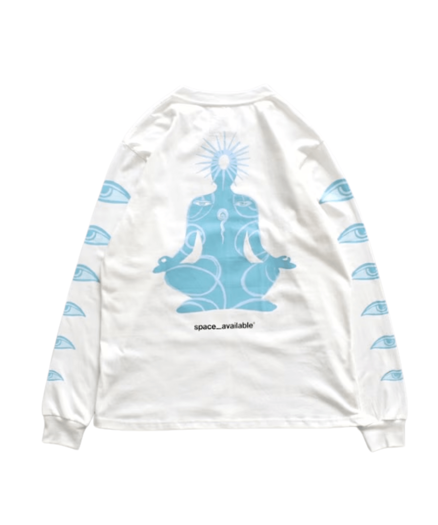 Meditation LS Tee White - LIKELIHOOD