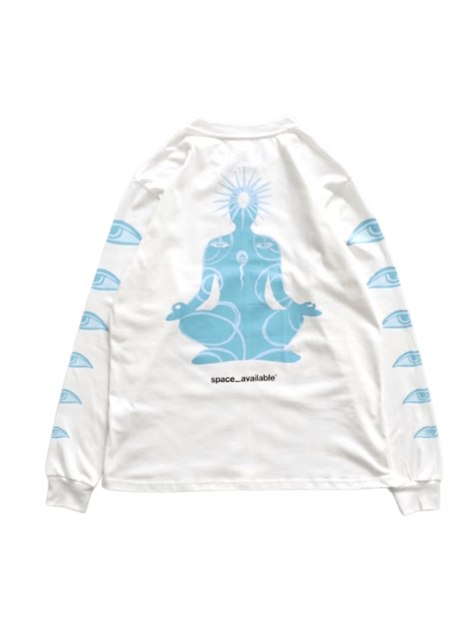 Meditation LS Tee White - LIKELIHOOD