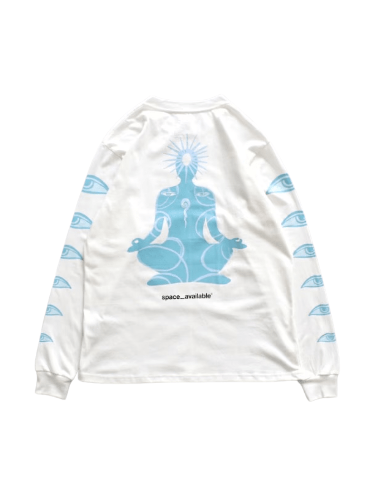 Meditation LS Tee White - LIKELIHOOD