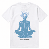 Meditation SS Tee White - LIKELIHOOD